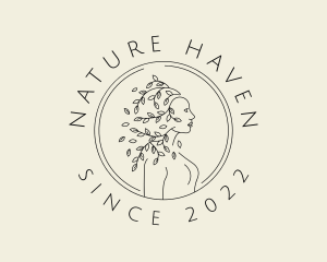 Nature Woman Skincare  logo design