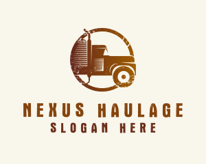 Automotive Transportation Truck logo design