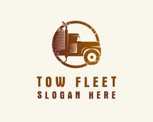 Automotive Transportation Truck logo design