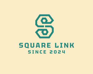 Digital Letter S Line Business logo design