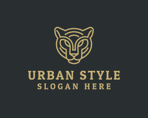 Safari Tiger Animal Logo