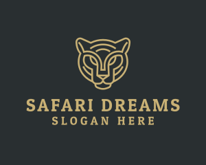 Safari Tiger Animal logo design