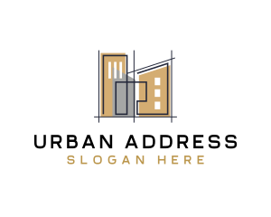 Architecture Building Urban logo design