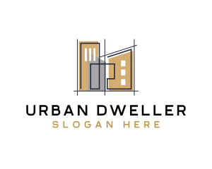 Architecture Building Urban logo design