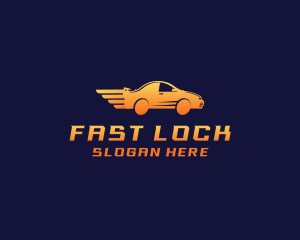 Fast Automobile Car logo design