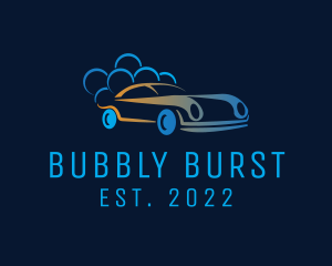 Car Wash Bubbles  logo design