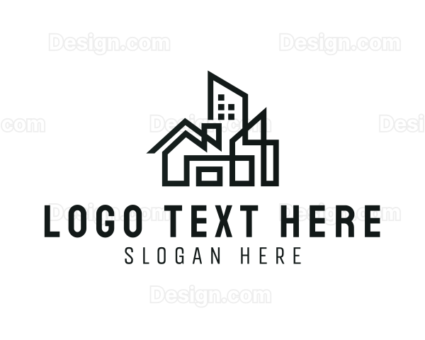 Structure Building Contractor Logo