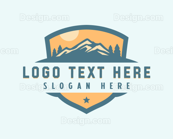 Outdoor Mountain Getaway Logo