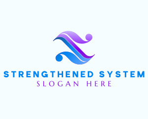 Generic Wave Letter S logo design