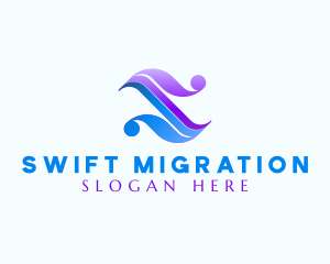 Generic Wave Letter S logo design