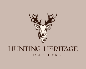 Antler Moose Hunting logo