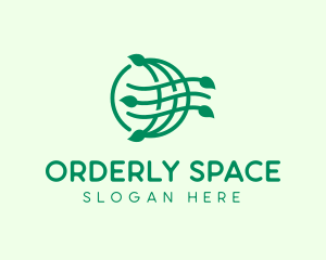 Globe Organic Sustainability logo design