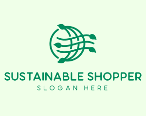 Globe Organic Sustainability logo design