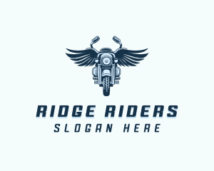 Racing Motorcycle Wings logo design