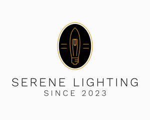 Light Bulb Badge logo