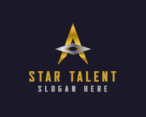 Star Entertainment Agency Letter A logo