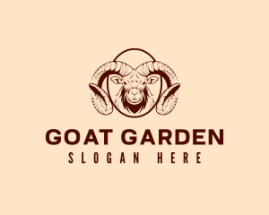 Wild Goat Ram logo design