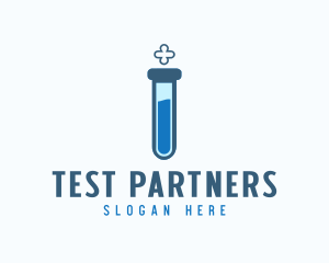 Medical Test Tube Laboratory logo