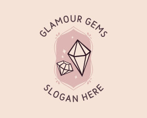 Feminine Diamond Boutique logo design