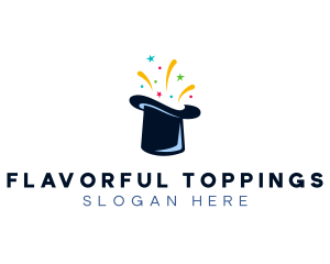 Magic Top Hat Performer logo design