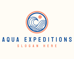 Beach Wave Surfing logo