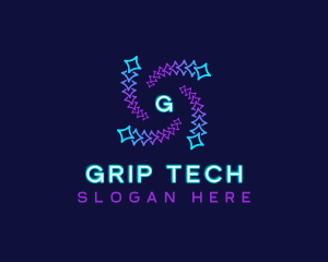 Digital Cyber Tech logo design