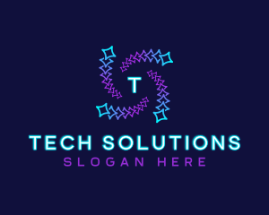 Digital Cyber Tech logo design