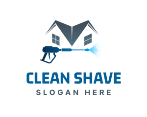 House Water Cleaning logo design