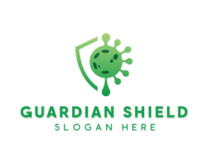 Germ Virus Protection logo design