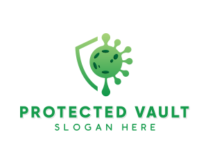 Germ Virus Protection logo design