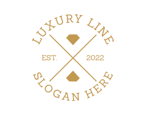 Luxury Diamond Business logo design