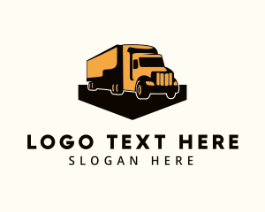 Trailer Truck Logistic logo