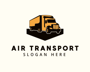 Trailer Truck Logistic logo design