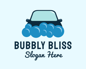 Car Wash Bubbles  logo design