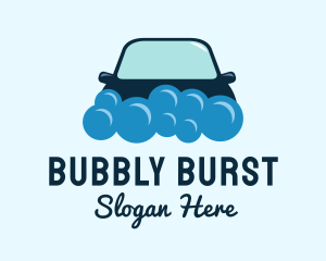 Car Wash Bubbles  logo design