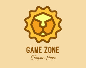 Geometric Lion Head Logo