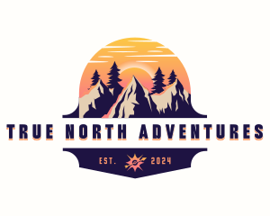 Mountain Adventure Travel logo design