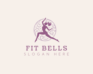 Fitness Wellness Yoga logo design