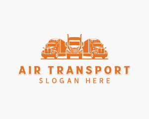 Logistics Delivery Truck logo design