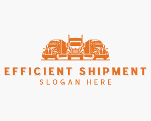 Logistics Delivery Truck logo design