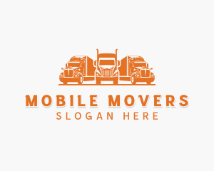 Logistics Delivery Truck logo design