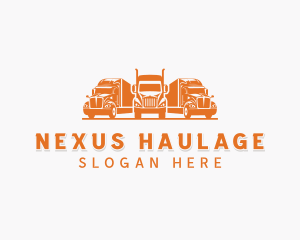 Logistics Delivery Truck logo design