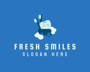 Teeth Dental Cart logo