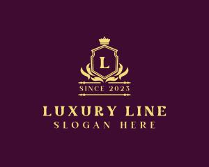 Luxury Royal Crown logo design