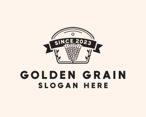 Wheat Grain Badge logo