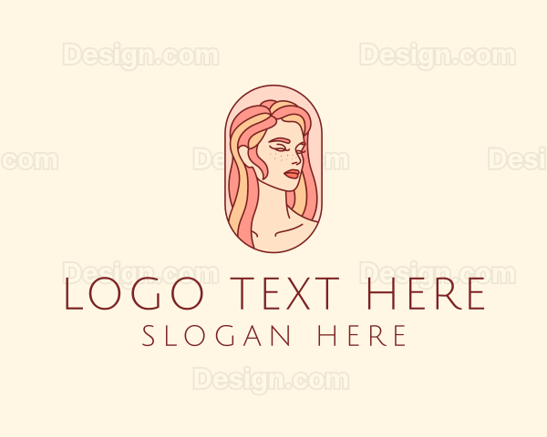 Feminine Hair Salon Logo