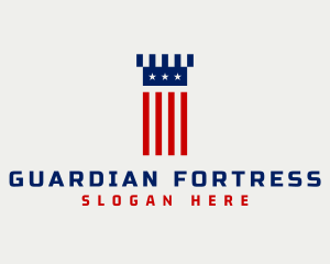 American Patriot Castle Fortress logo