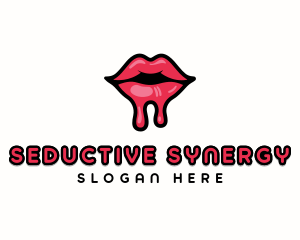 Sexy Lips Seduction logo design