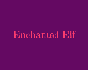 Enchanted Witch Fantasy logo design