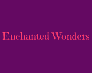 Enchanted Witch Fantasy logo design